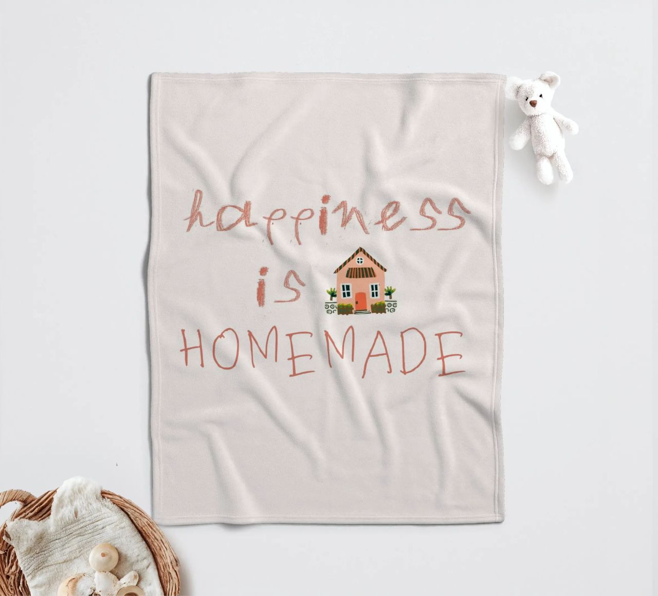 Home is where magic happens coperta in pile da KidzStudio