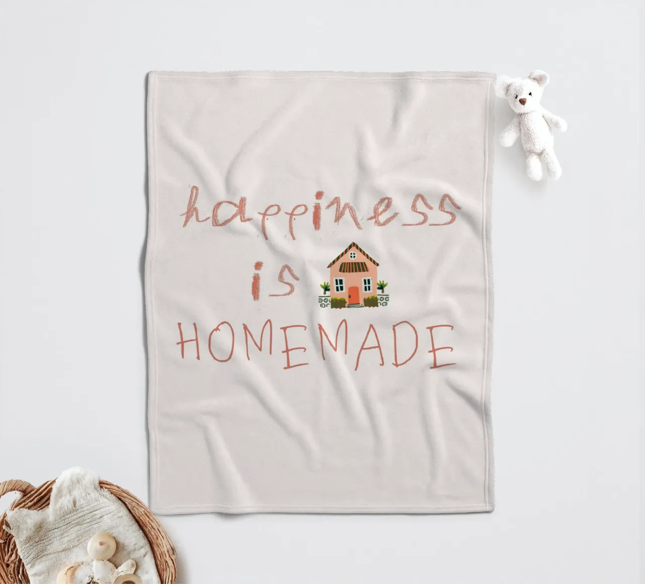 Home is where magic happens coperta in pile da KidzStudio