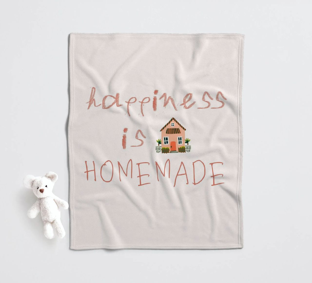 Home is where magic happens coperta in pile da KidzStudio