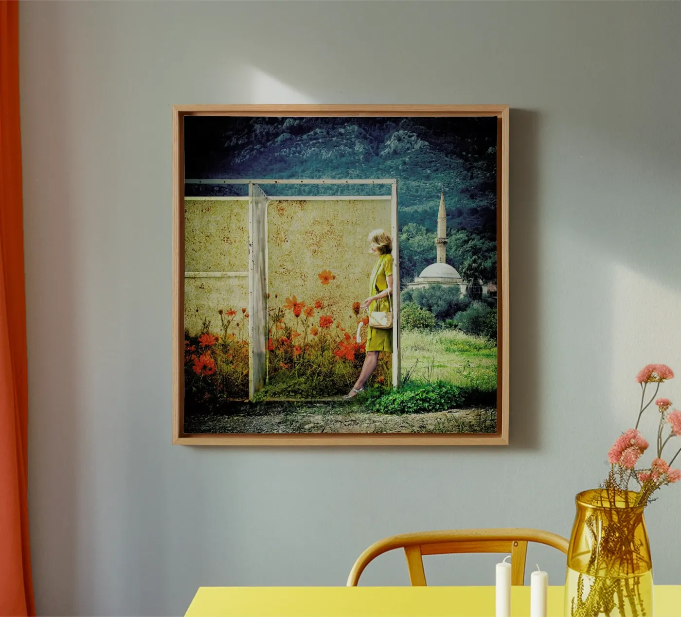 Off-Line canvas van Ambra