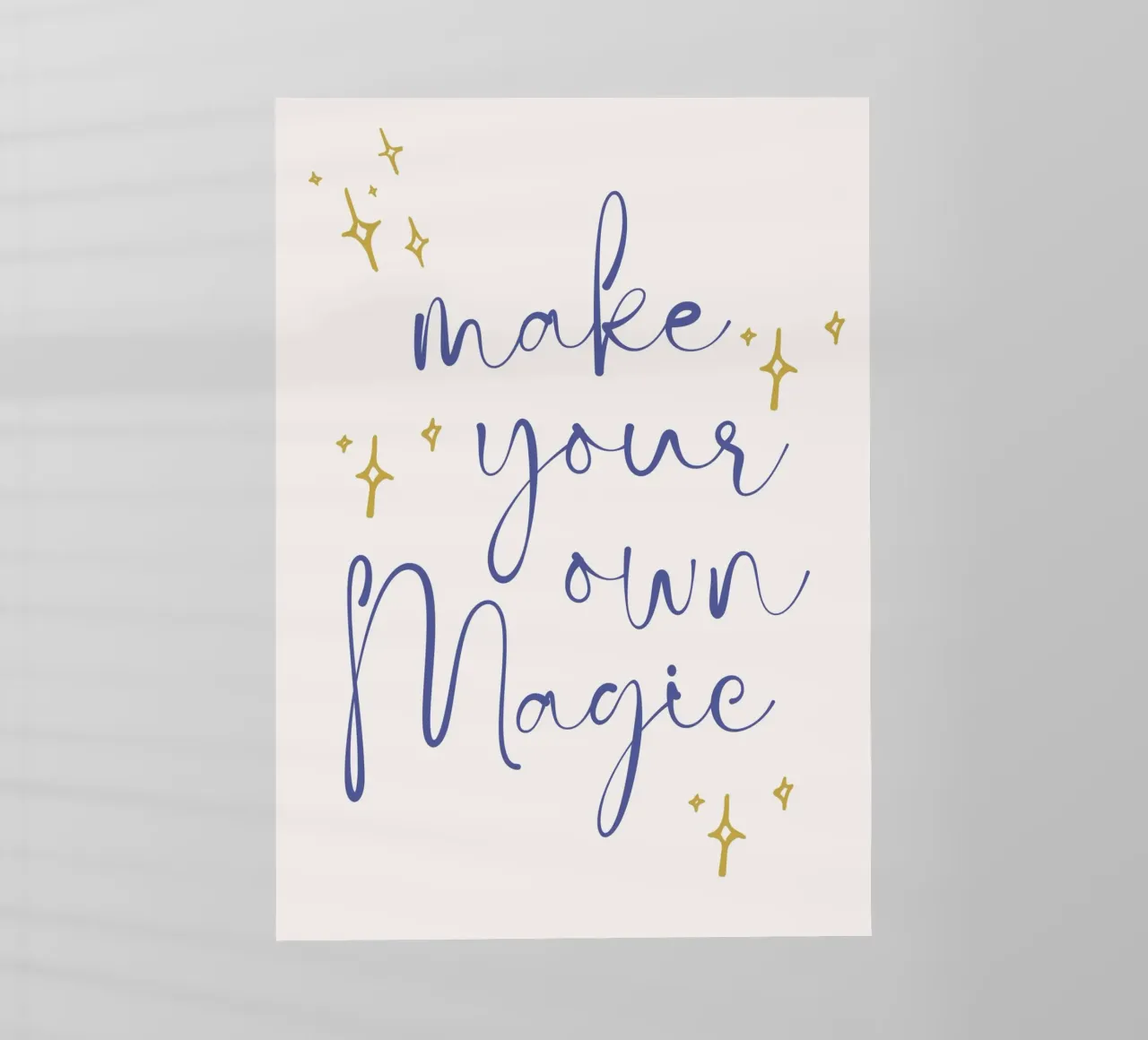 Magic begins with you backlit film by KidzStudio