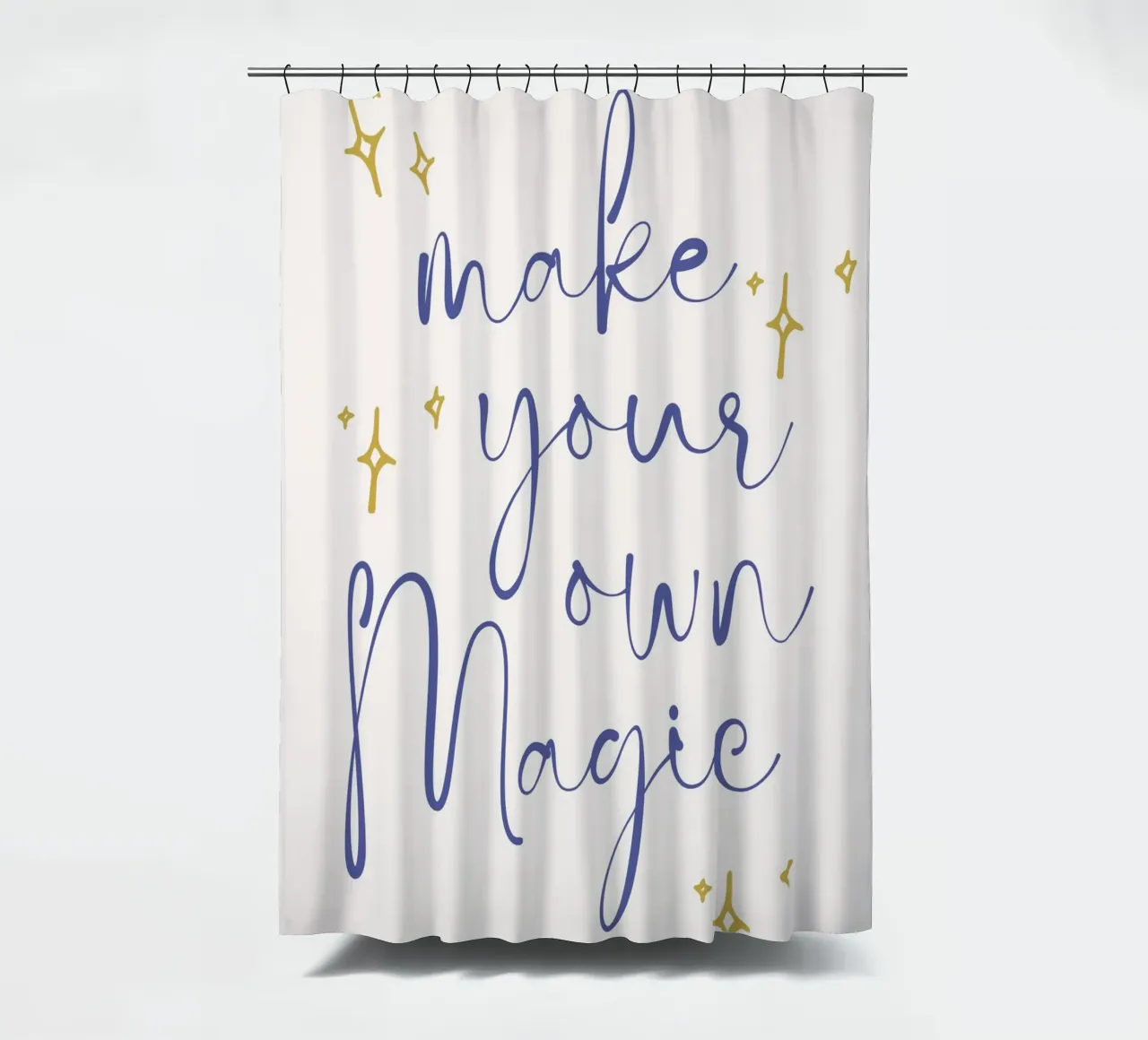 Magic begins with you shower curtain by KidzStudio