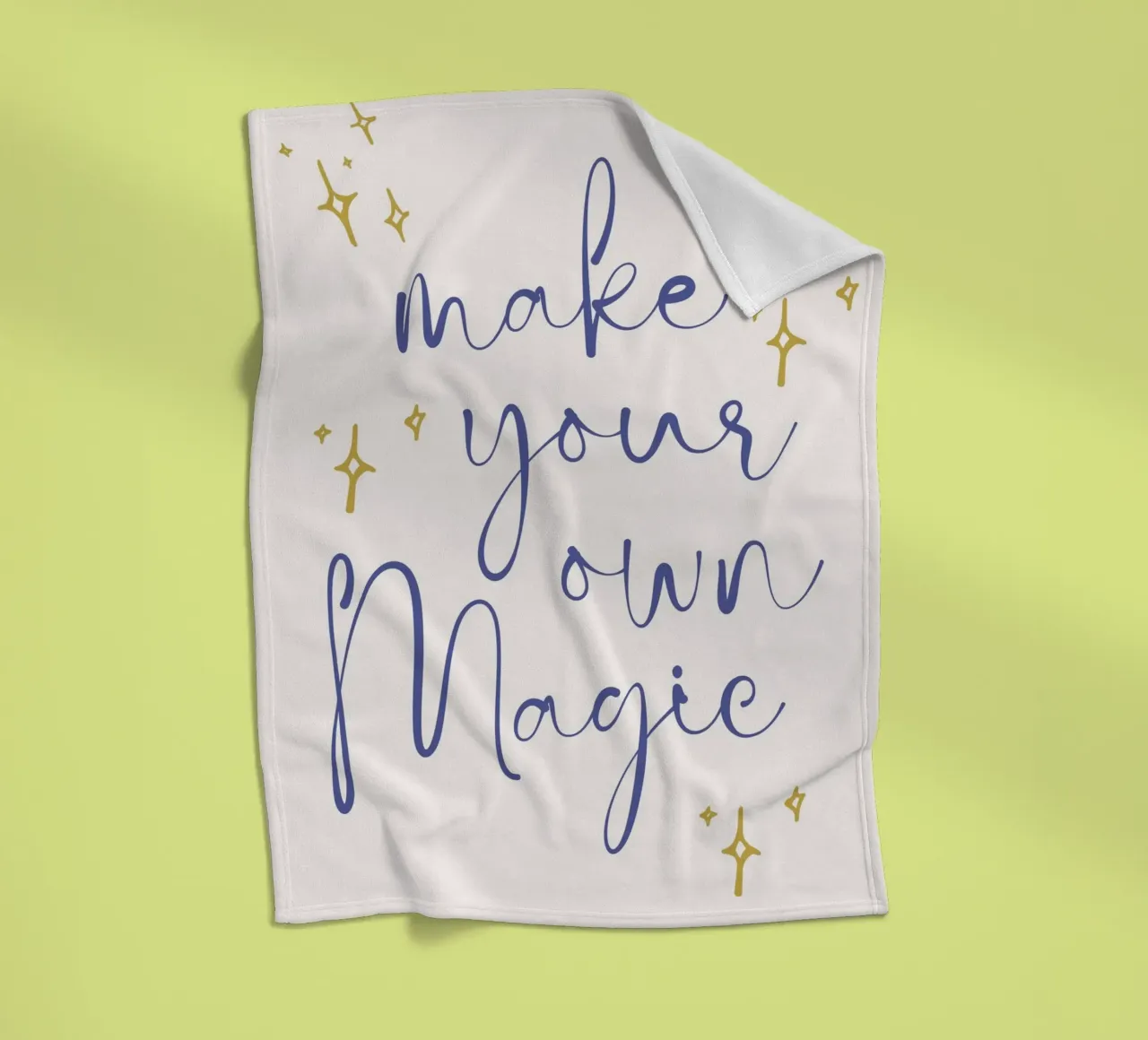 Magic begins with you fleece blanket by KidzStudio