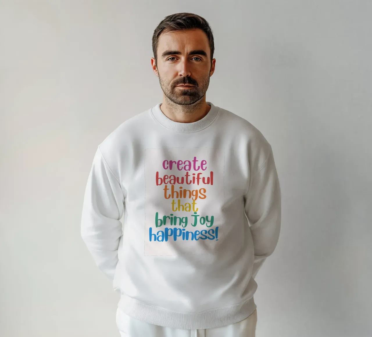 Colours for the soul sweatshirt by KidzStudio