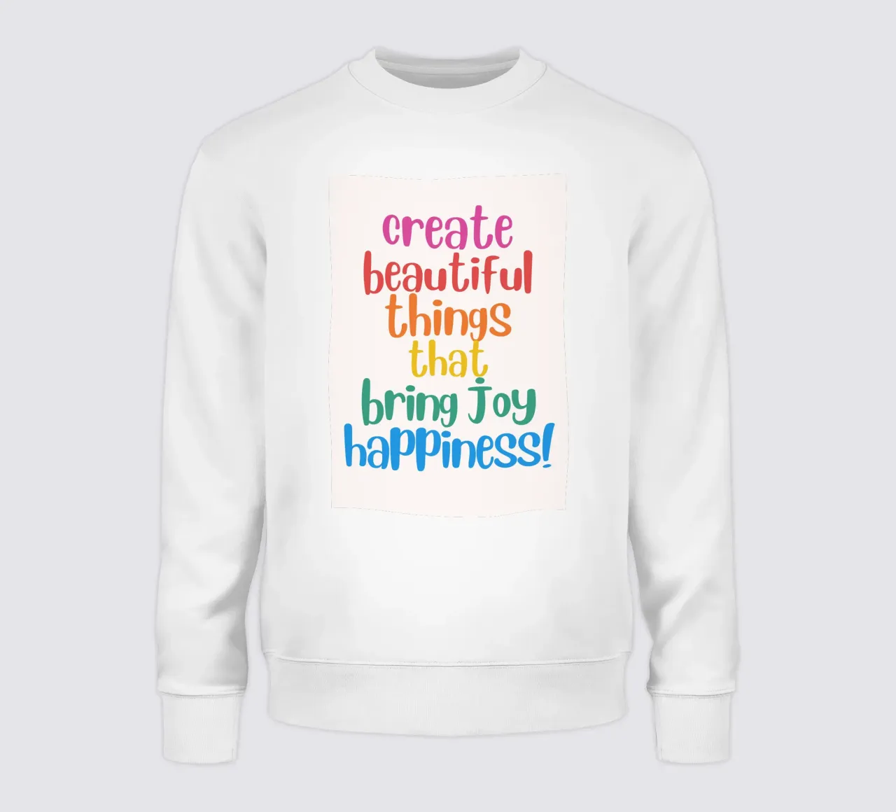 Colours for the soul sweatshirt by KidzStudio