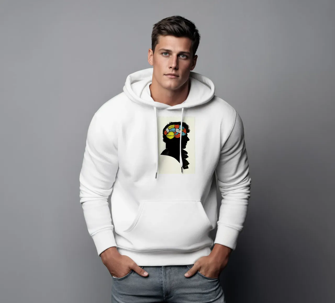 Sherlock felpa con cappuccio da Chris Wharton