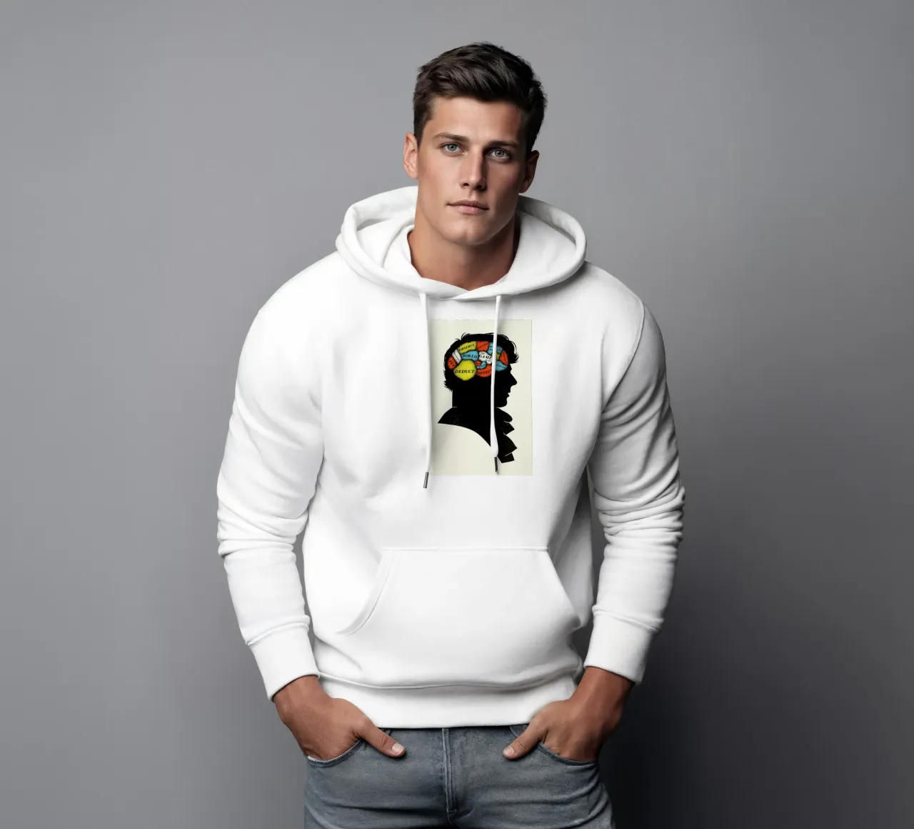 Sherlock hoodie van Chris Wharton