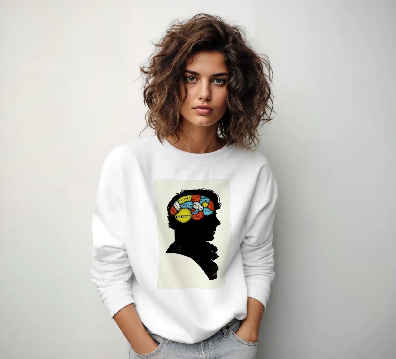 Sherlock Sweatshirt von Chris Wharton