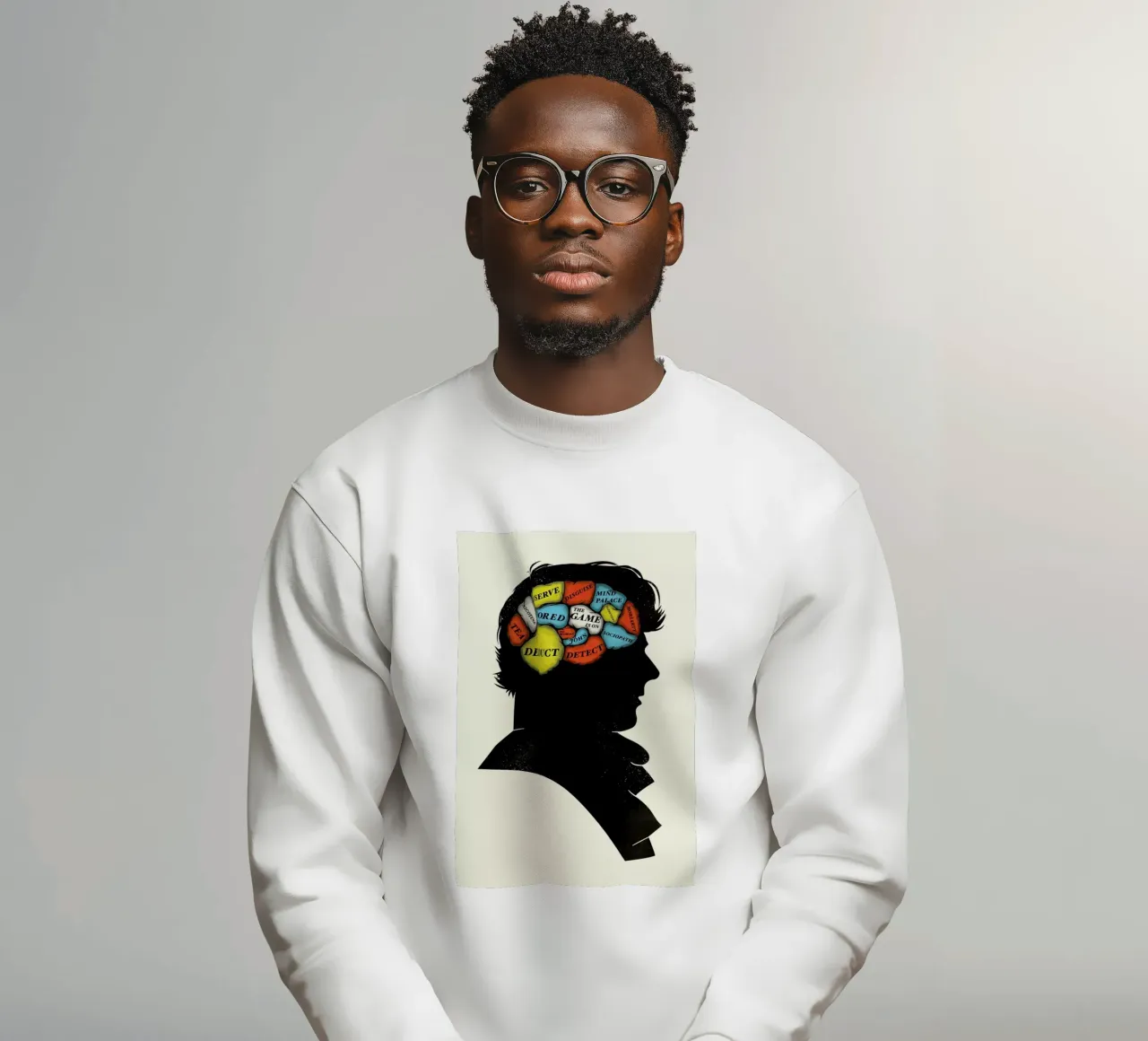 Sherlock Sweatshirt von Chris Wharton