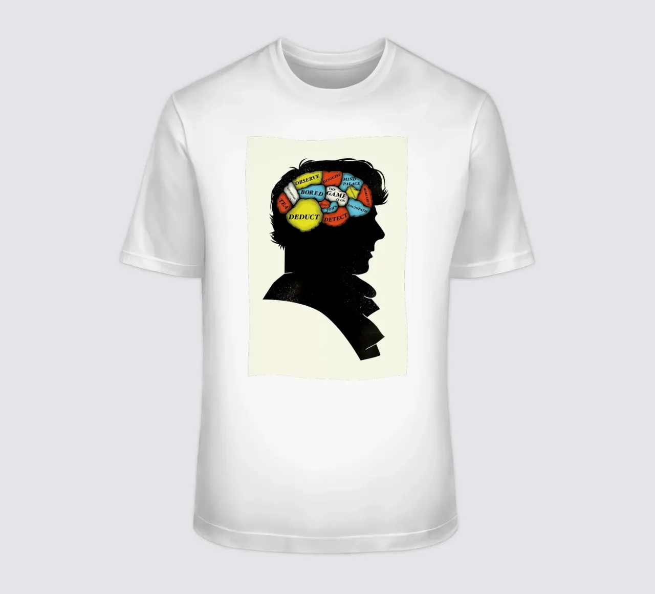 Sherlock t-shirt da Chris Wharton