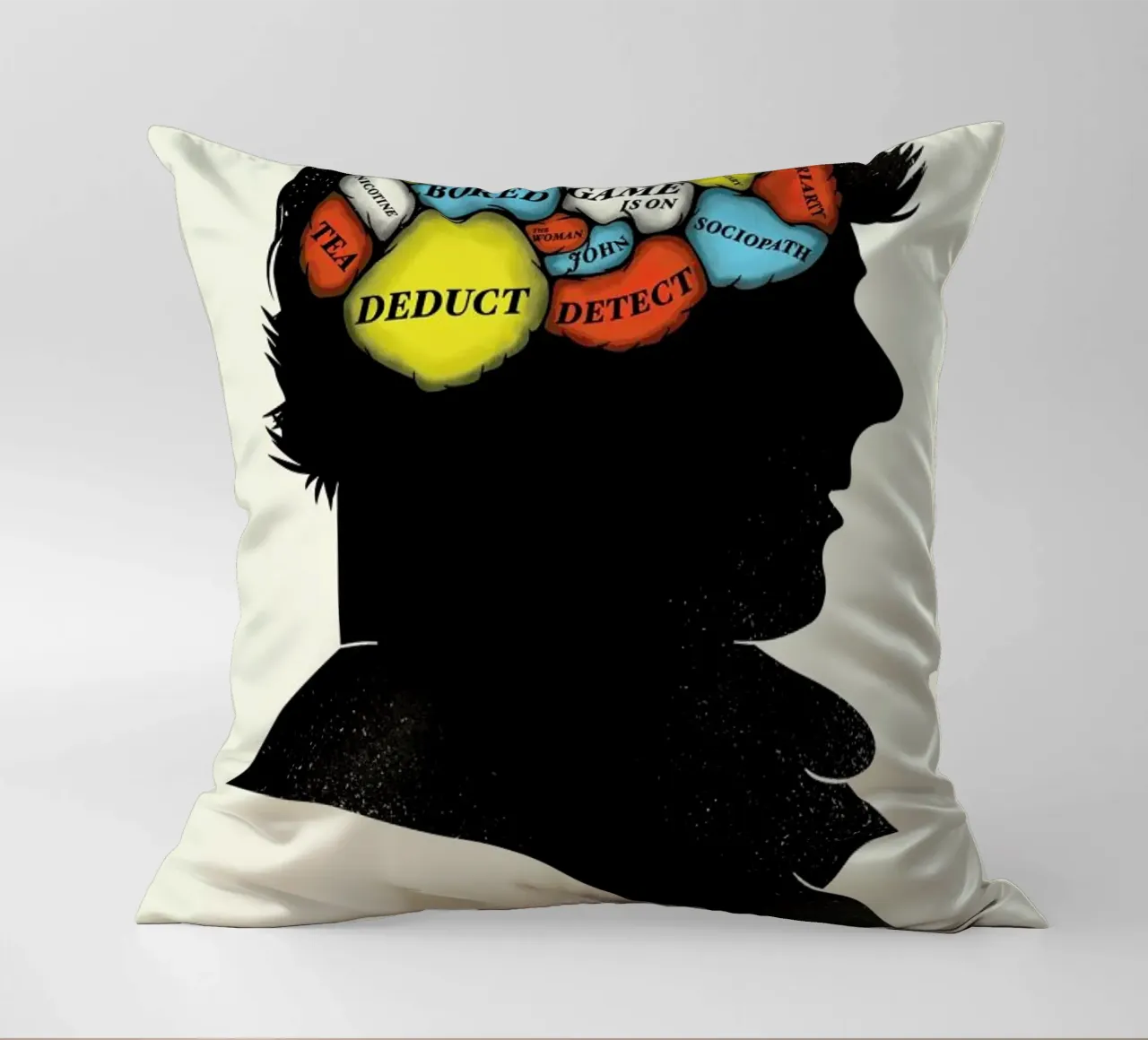 Sherlock cuscino da Chris Wharton