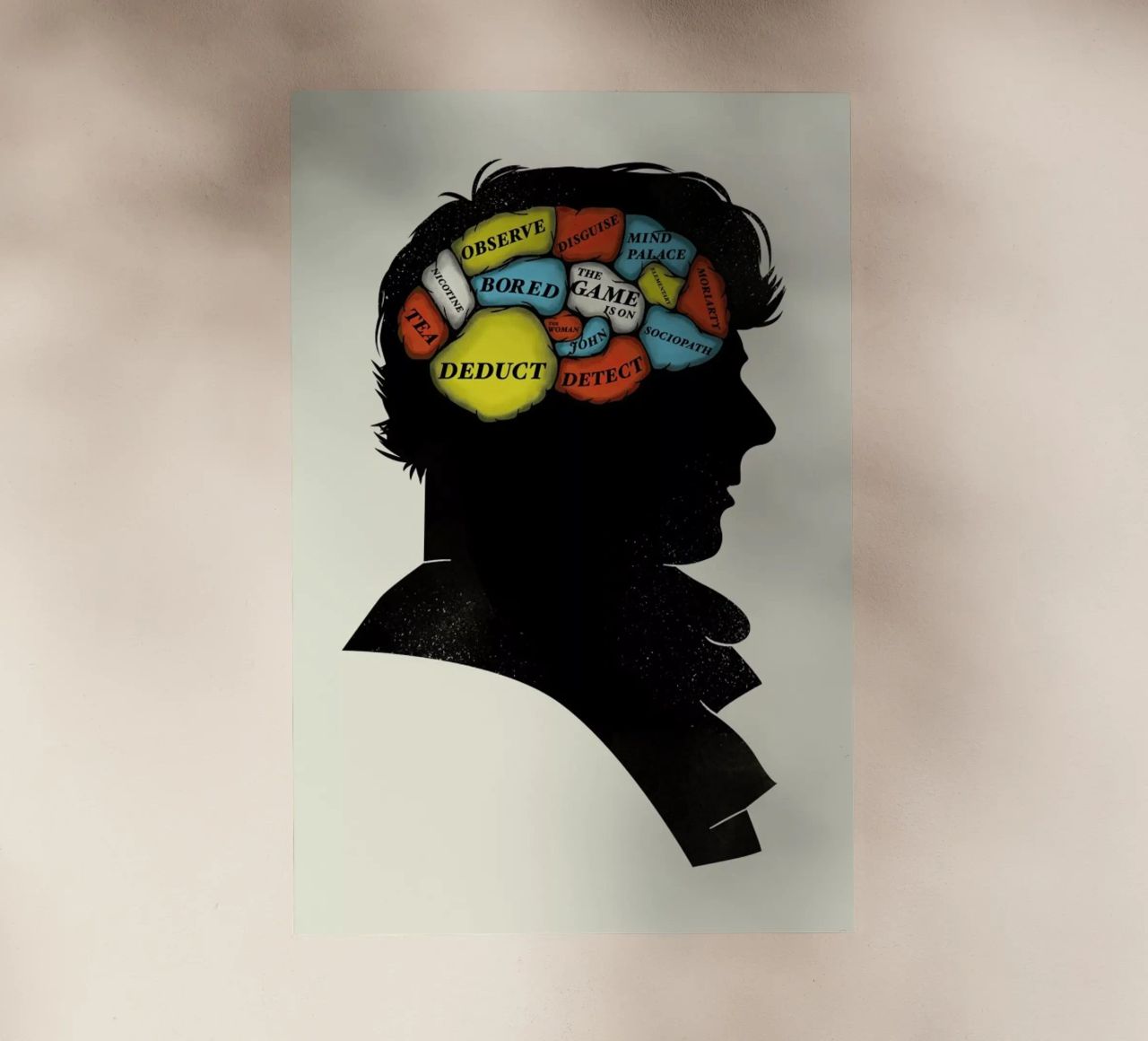 Sherlock pellicola backlit da Chris Wharton