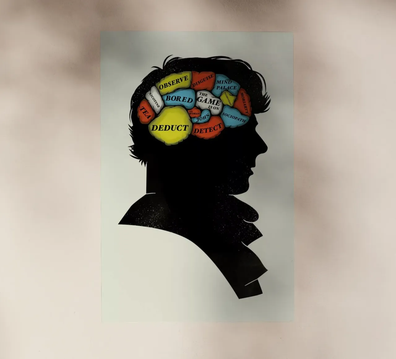 Sherlock pellicola backlit da Chris Wharton