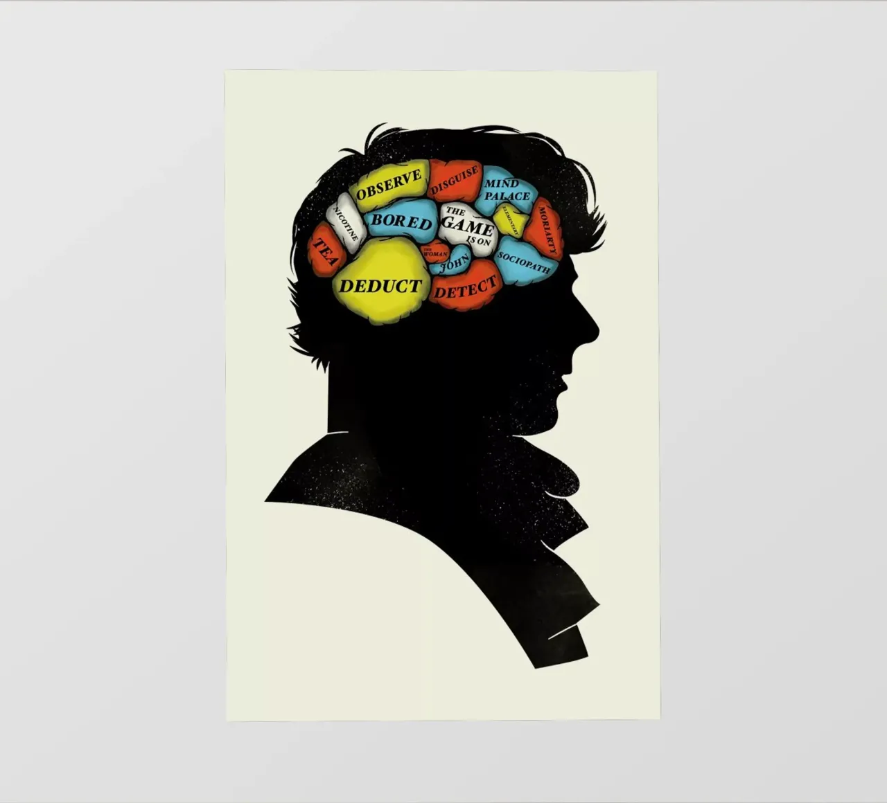 Sherlock pellicola backlit da Chris Wharton