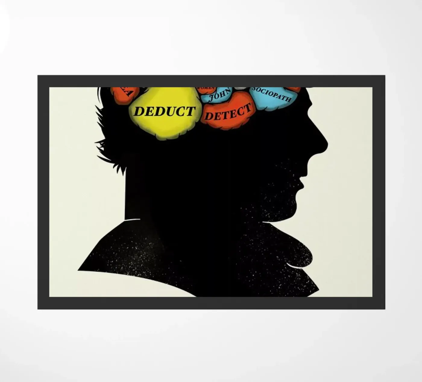 Sherlock doormat by Chris Wharton