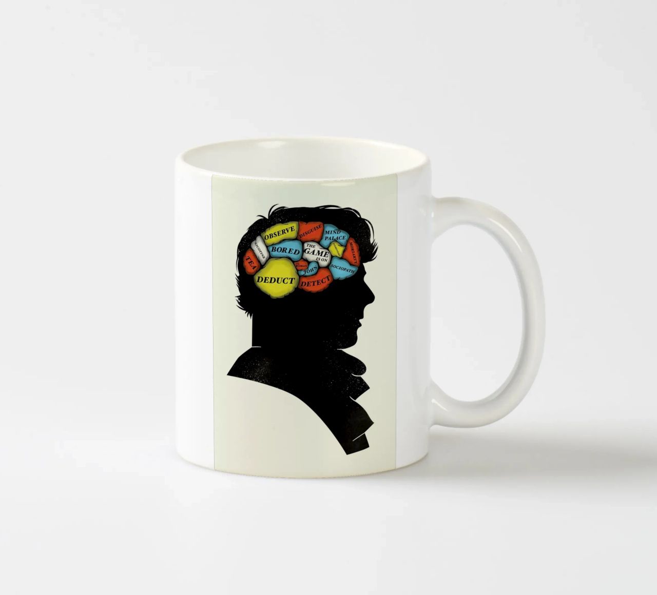 Sherlock tazza in ceramica da Chris Wharton