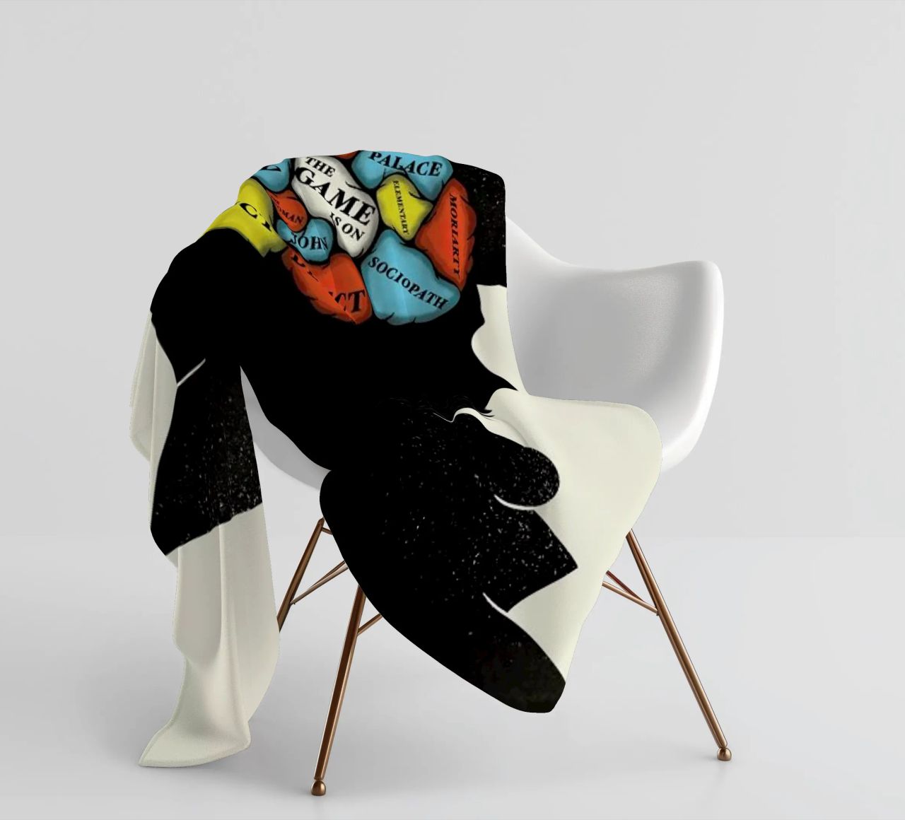 Sherlock coperta in pile da Chris Wharton