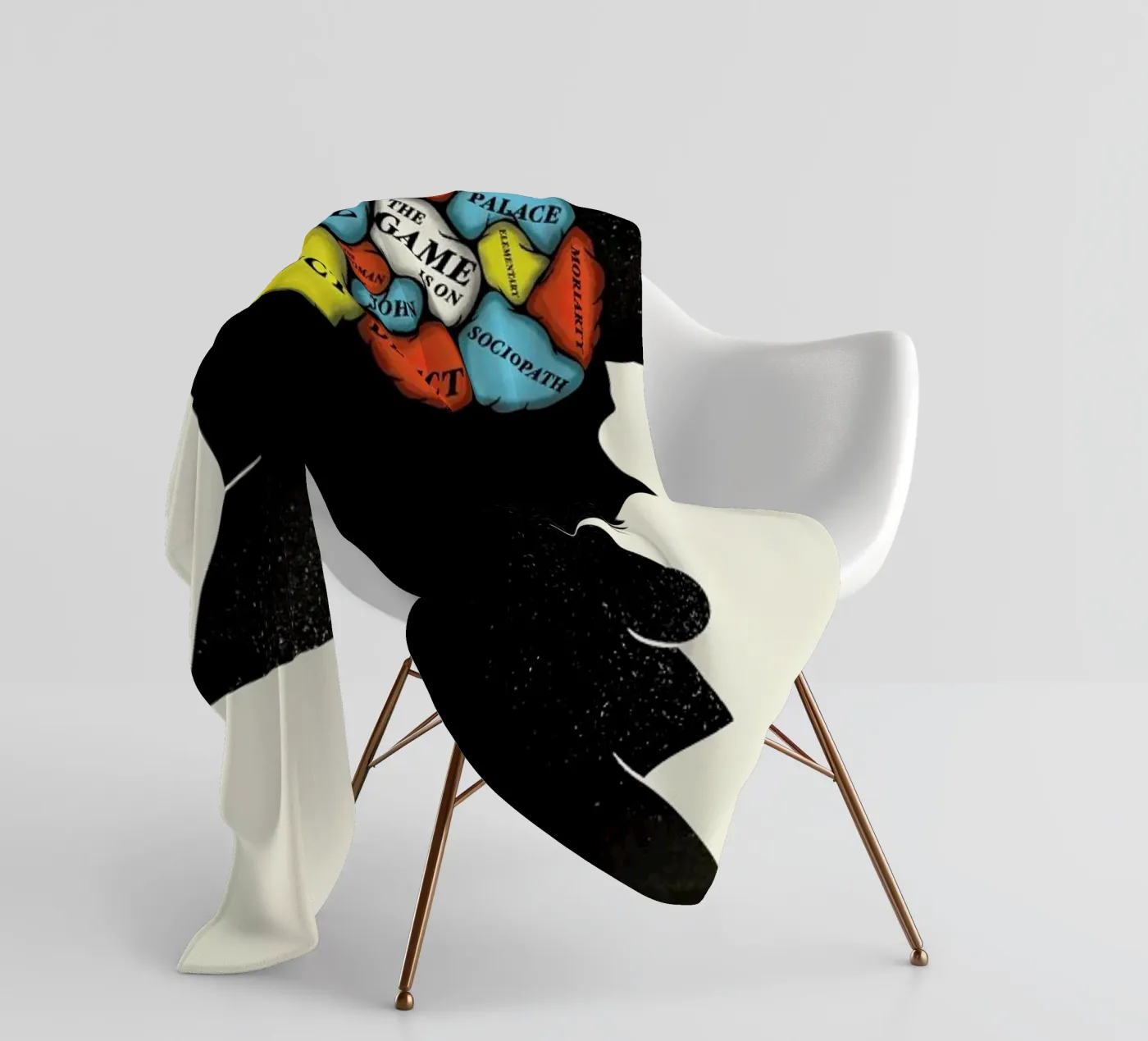 Sherlock fleecedeken van Chris Wharton