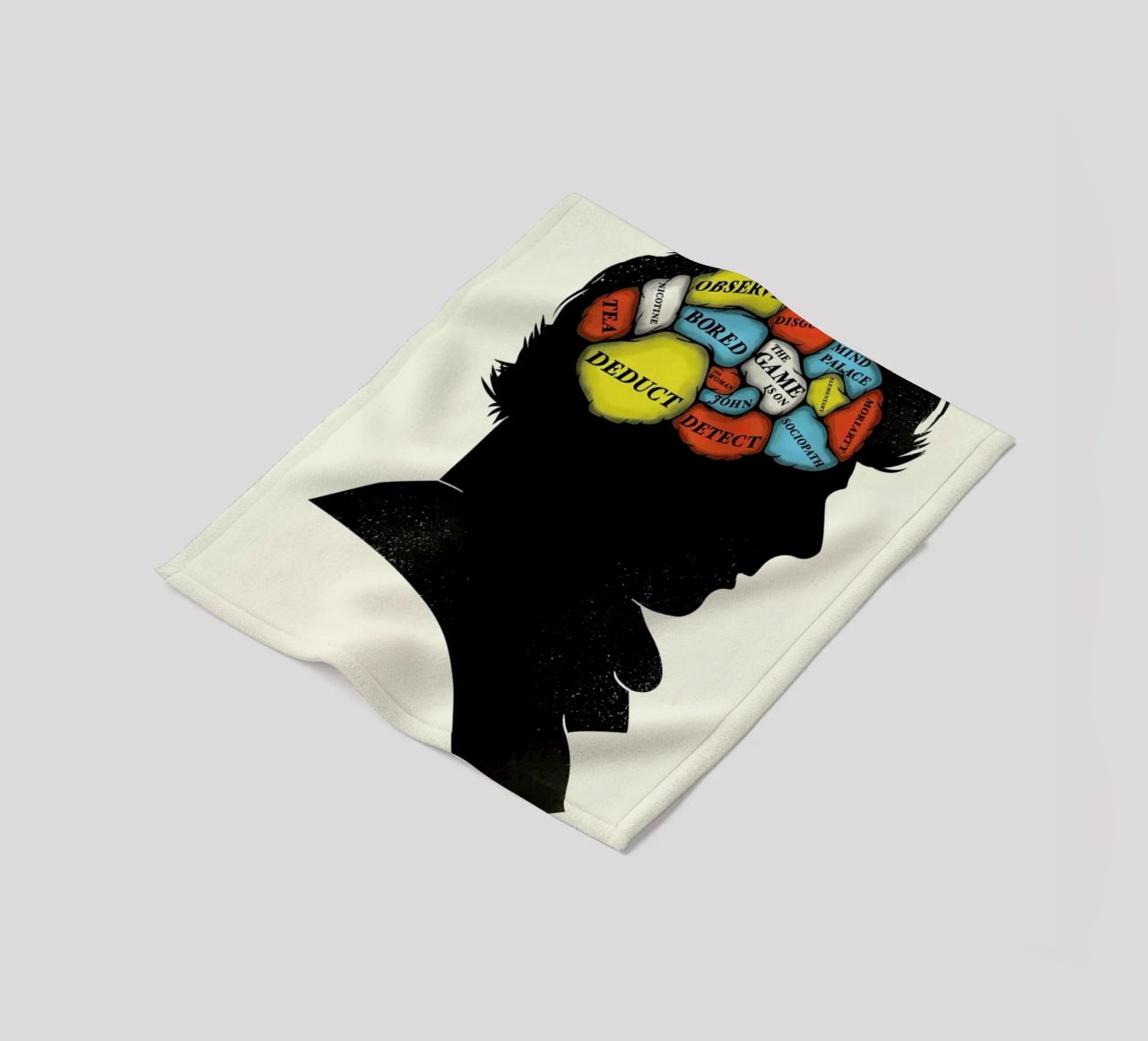 Sherlock coperta in pile da Chris Wharton