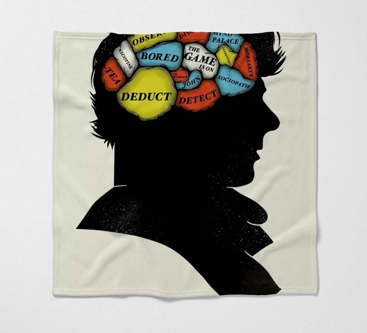 Sherlock coperta in pile da Chris Wharton