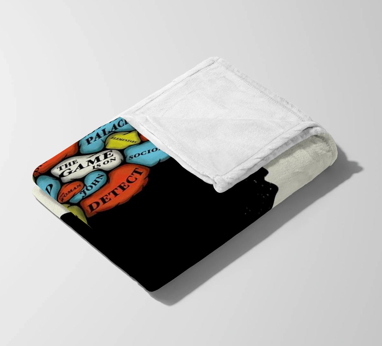 Sherlock coperta in pile da Chris Wharton