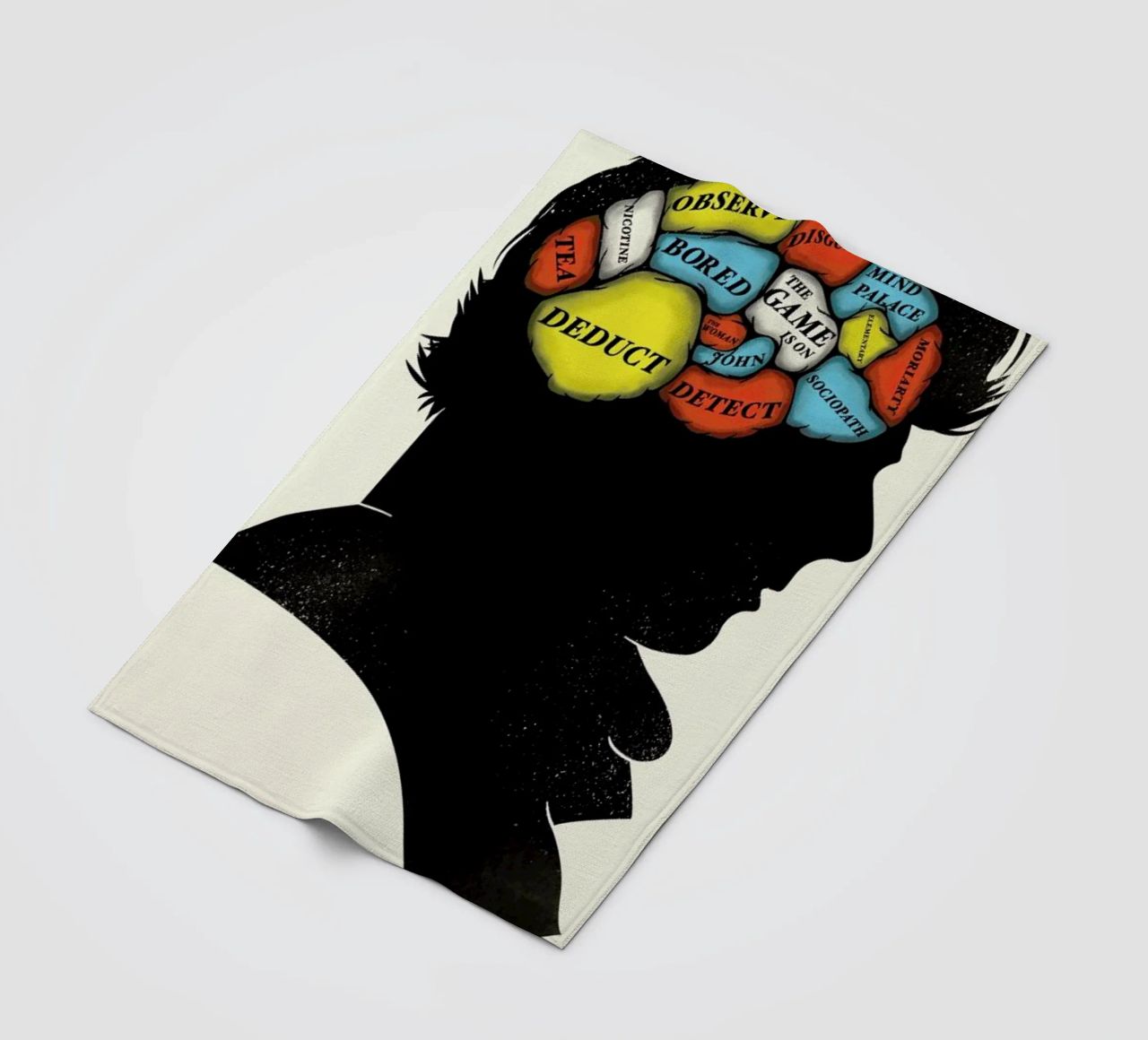 Sherlock coperta in pile da Chris Wharton