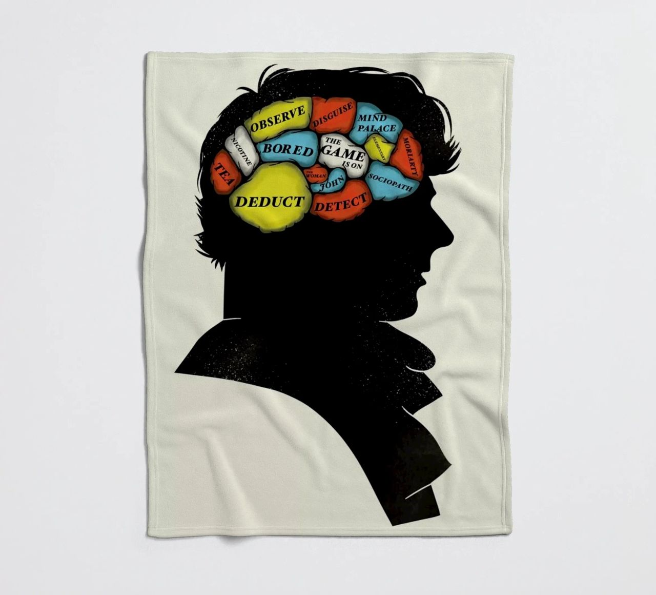 Sherlock coperta in pile da Chris Wharton