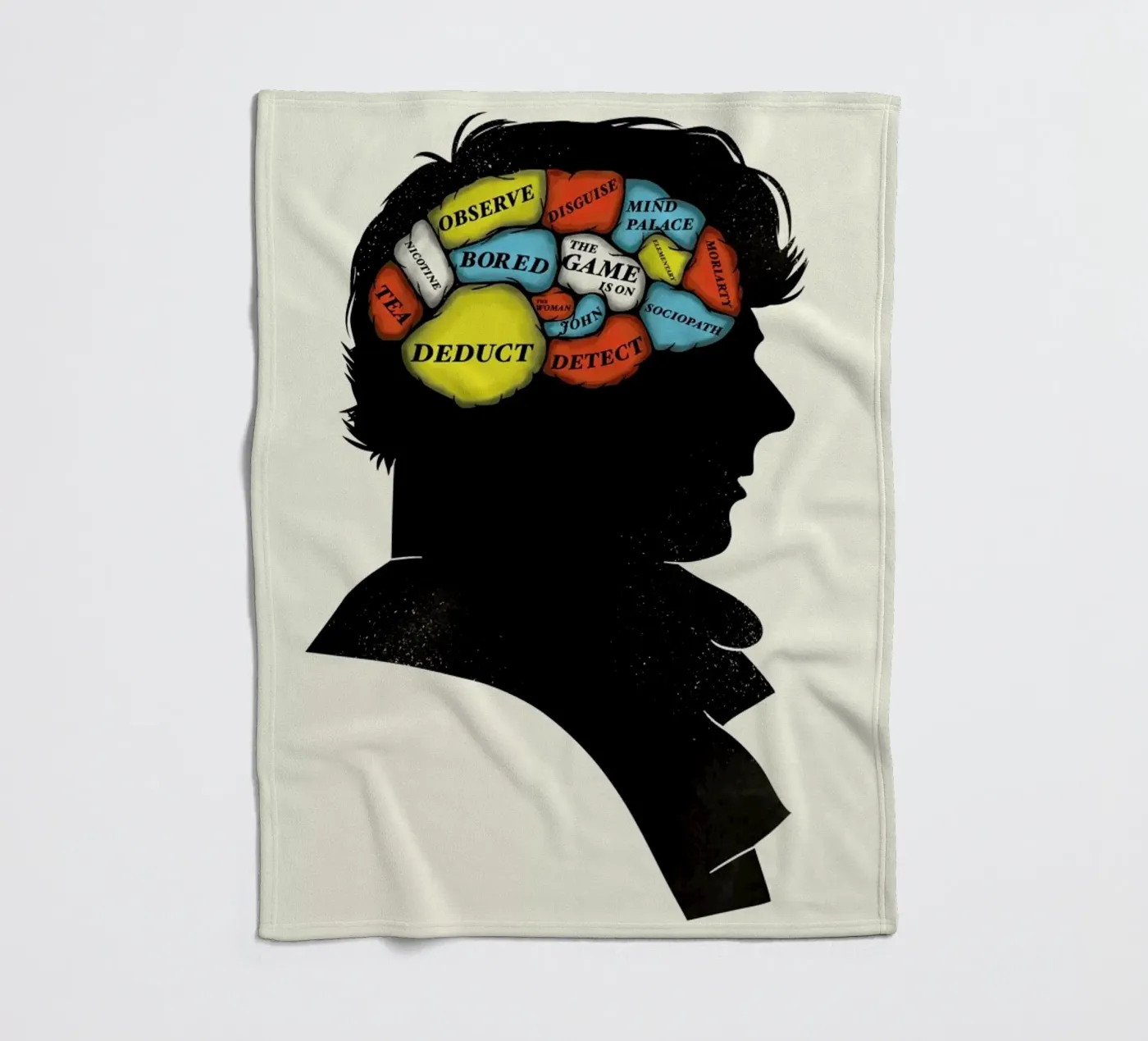 Sherlock fleecedeken van Chris Wharton