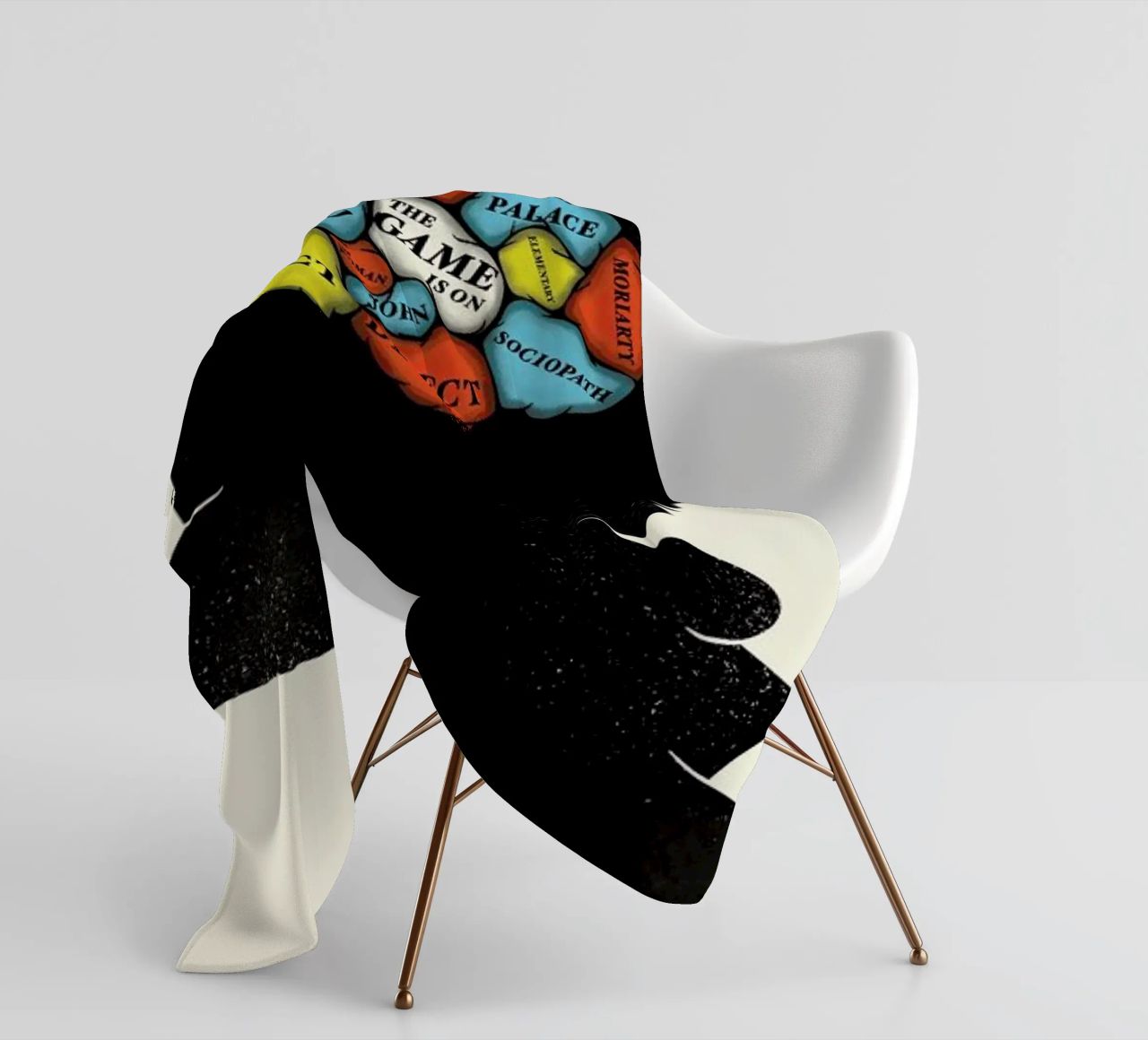 Sherlock coperta in pile da Chris Wharton