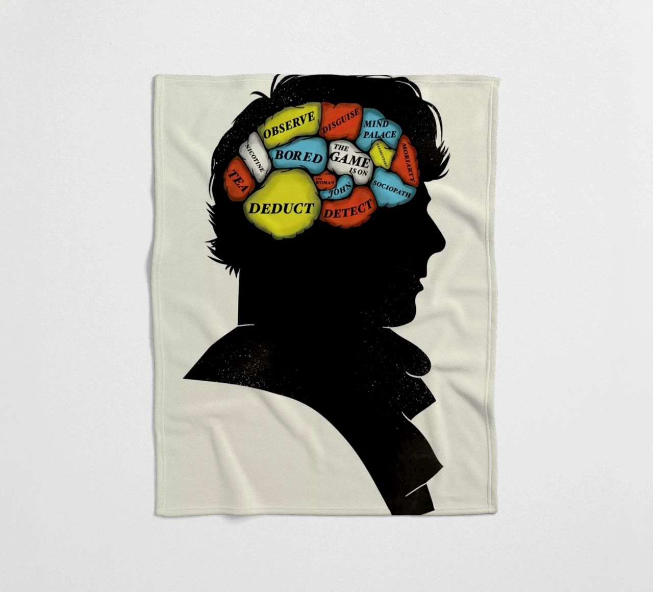 Sherlock coperta in pile da Chris Wharton