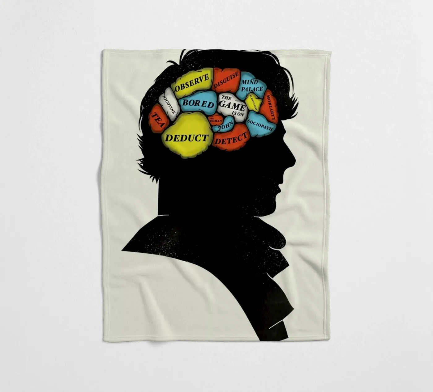 Sherlock fleecedeken van Chris Wharton