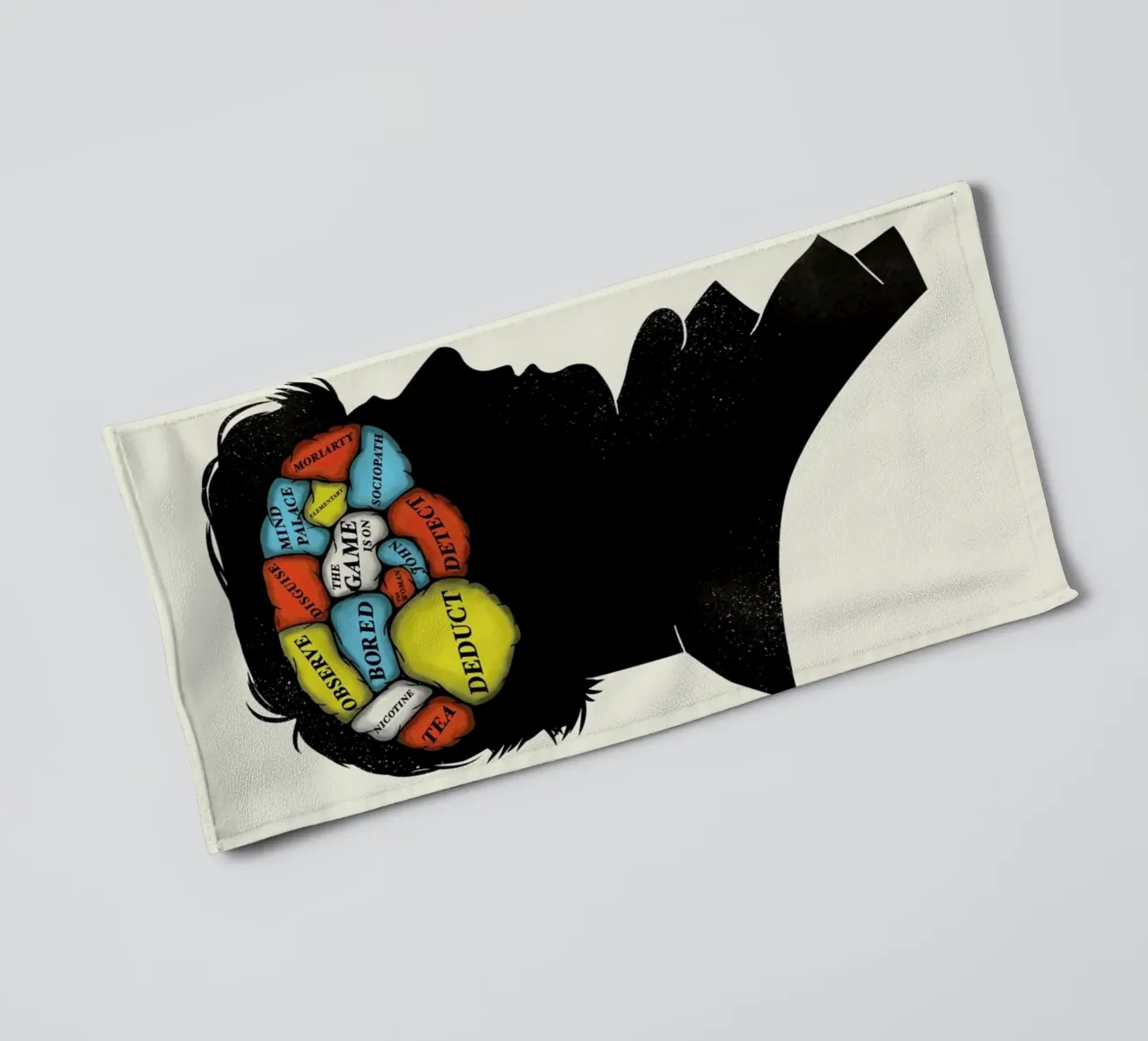 Sherlock asciugamano da bagno da Chris Wharton