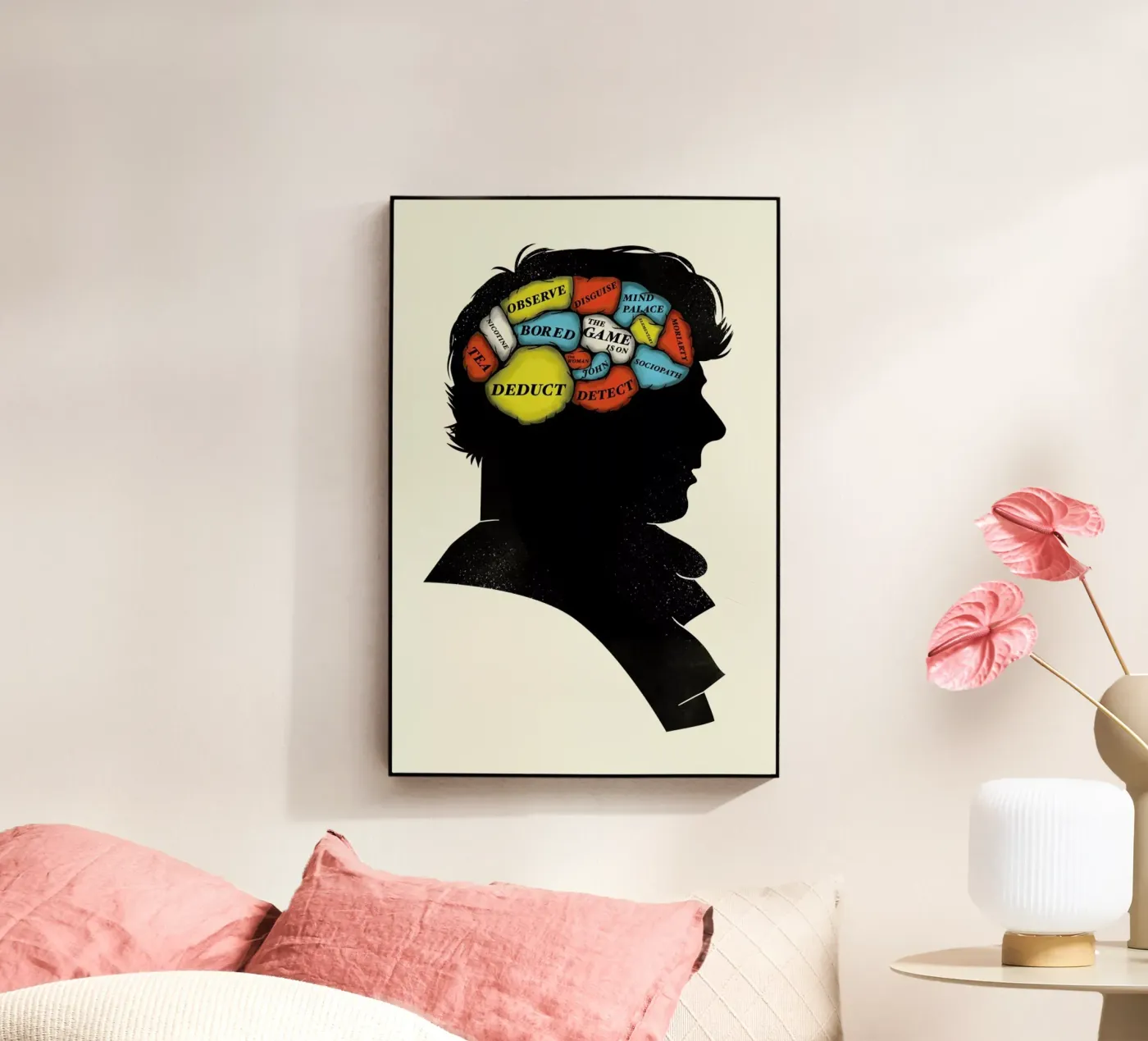 Sherlock Acryl-Glas von Chris Wharton