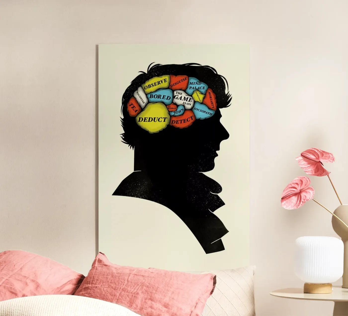 Sherlock Acryl-Glas von Chris Wharton