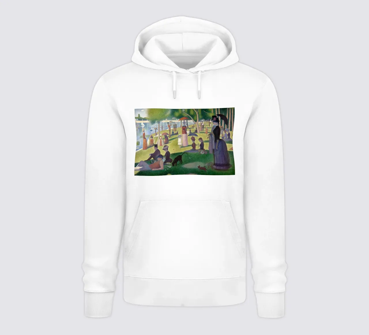 A Sunday Afternoon on the Island of La Grande Jatte hoodie by Timeless Artworks