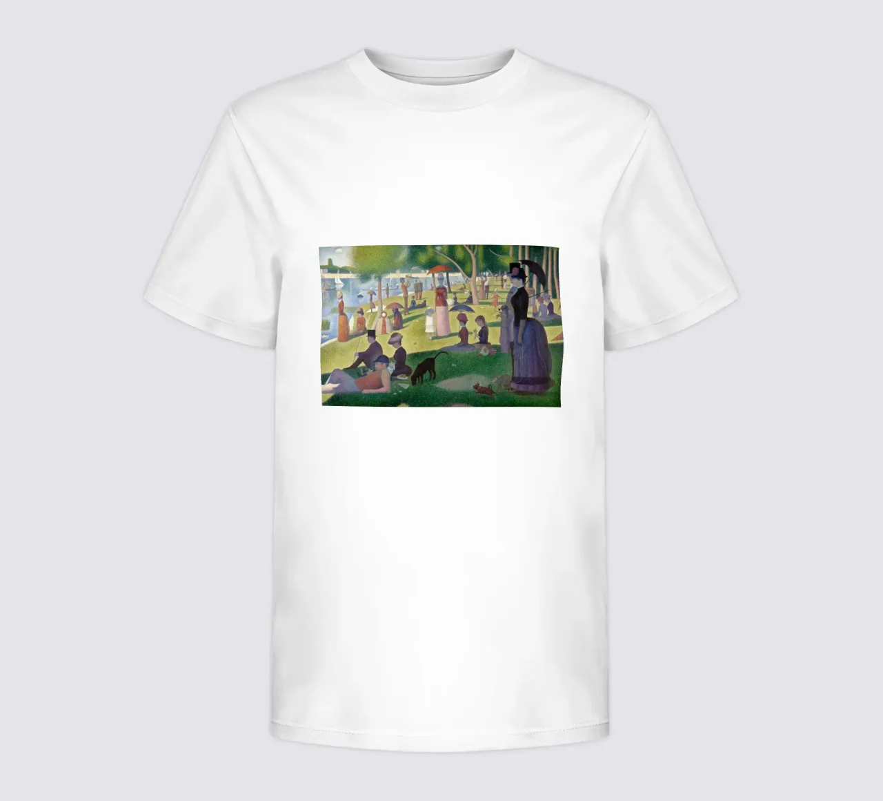Un dimanche après-midi sur l'île de la Grande Jatte t-shirt enfant de Timeless Artworks