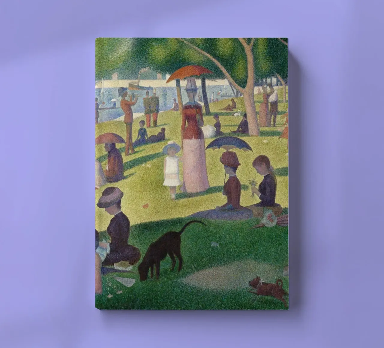 A Sunday Afternoon on the Island of La Grande Jatte notebook by Timeless Artworks