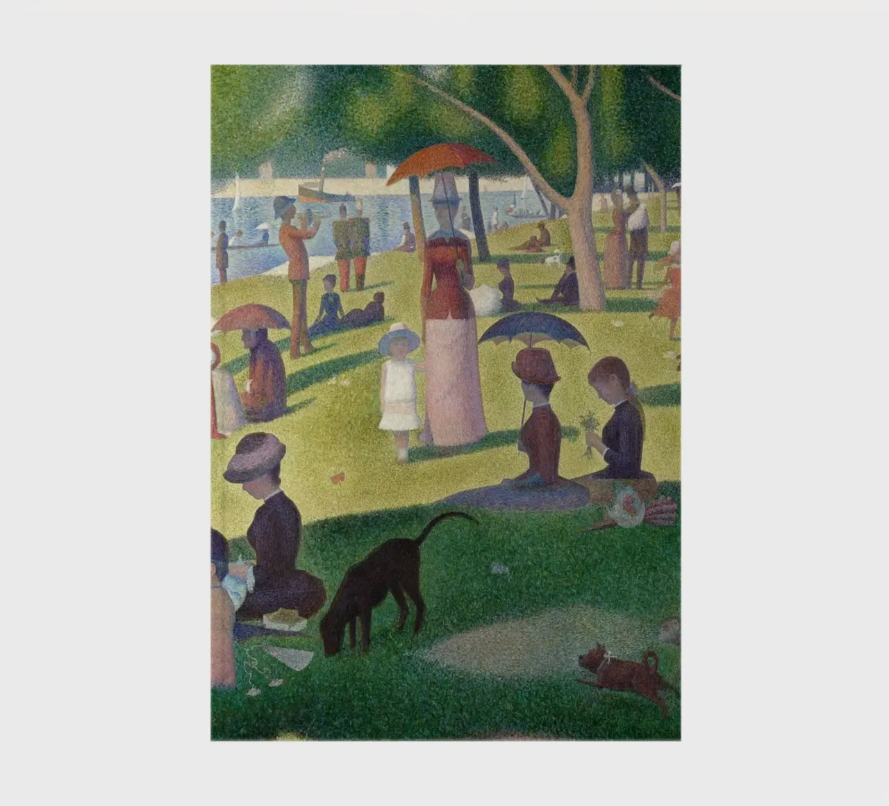 A Sunday Afternoon on the Island of La Grande Jatte notebook by Timeless Artworks