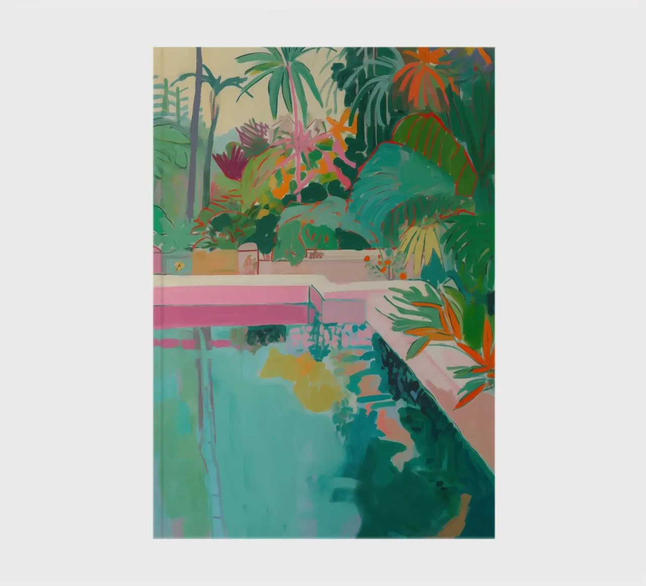 Exotic bathing fun notebook by Carinaprint