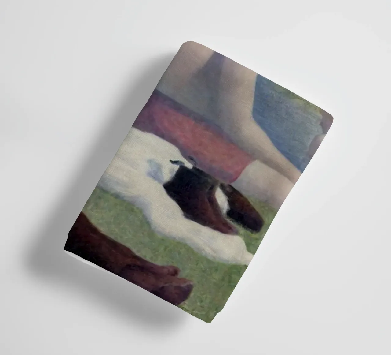 Georges Seurat - Bathers at Asnières towel by Timeless Artworks