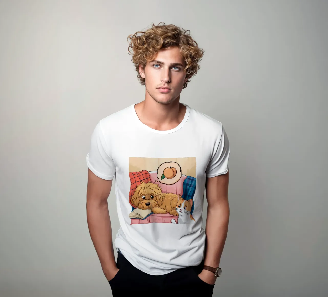 Compagnons de lecture douillets t-shirt de Timeless Huse
