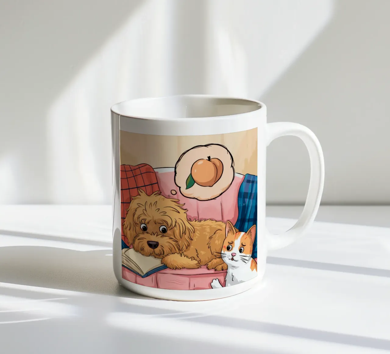 Accoglienti compagni di lettura tazza in ceramica da Timeless Huse