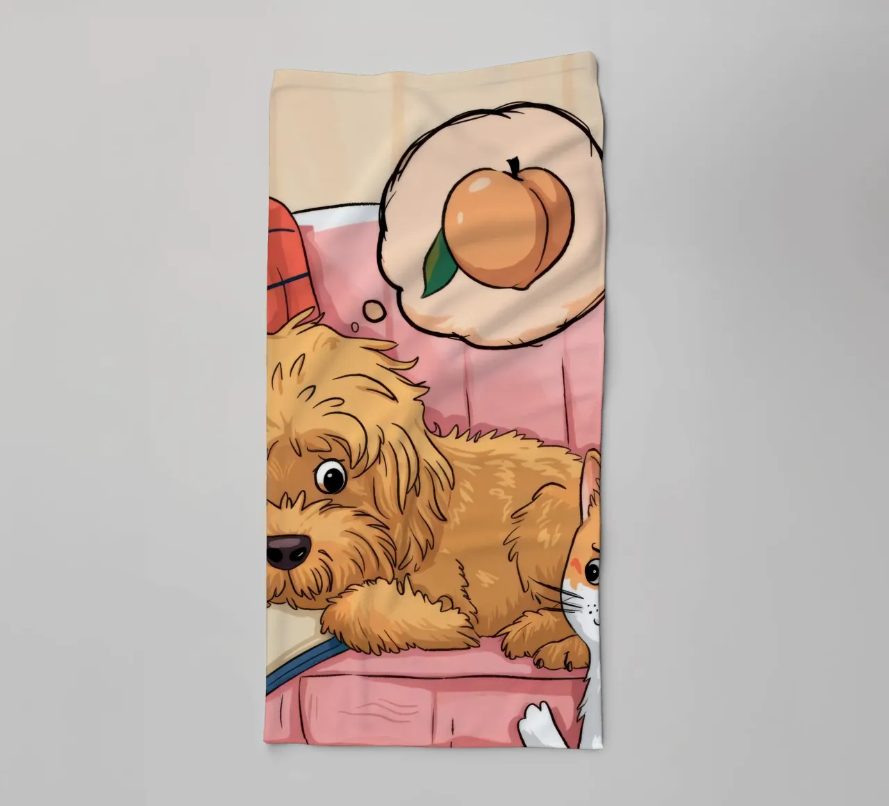 Compagnons de lecture douillets serviette de bain de Timeless Huse