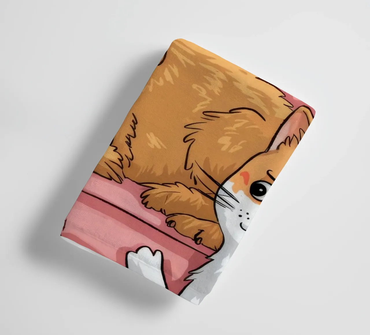 Compagnons de lecture douillets serviette de bain de Timeless Huse
