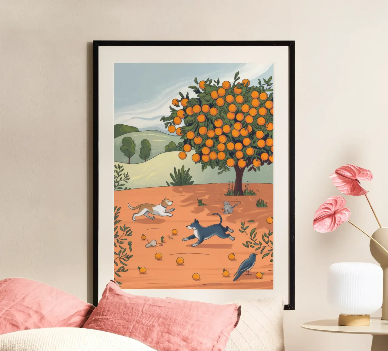 Frutteto d'autunno carta hahnemühle da Timeless Huse