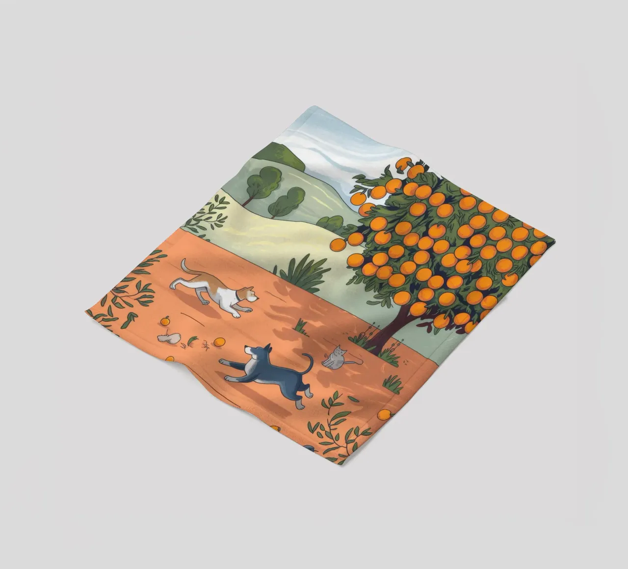 Frutteto d'autunno coperta in pile da Timeless Huse
