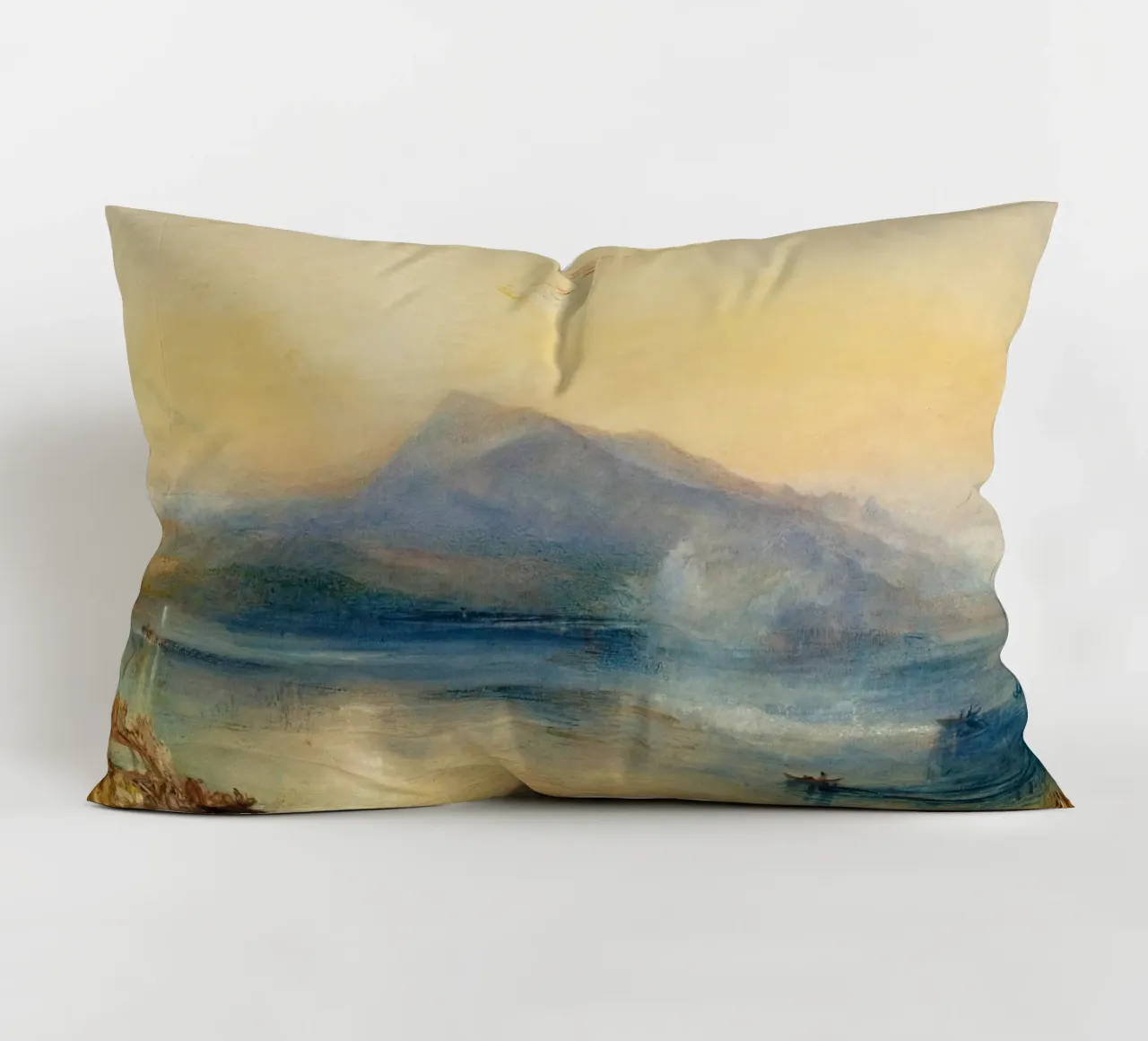 Turner The Dark Rigi, the Lake of Lucerne, Showing the Rigi decorative cushion by Timeless Artworks