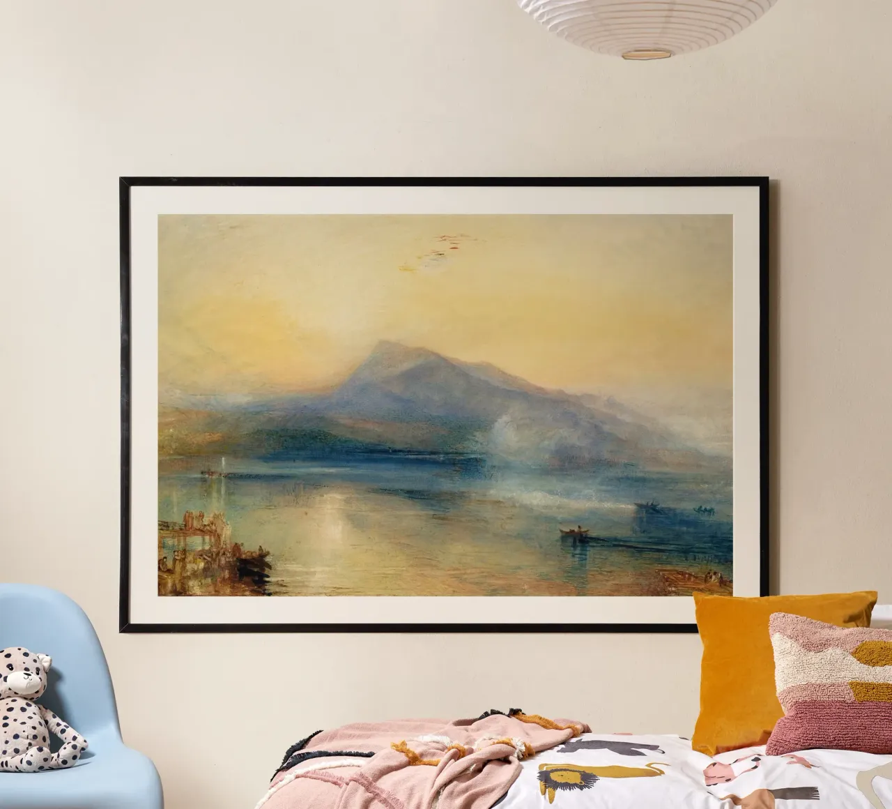 Turner The Dark Rigi, the Lake of Lucerne, Showing the Rigi hahnemühle by Timeless Artworks