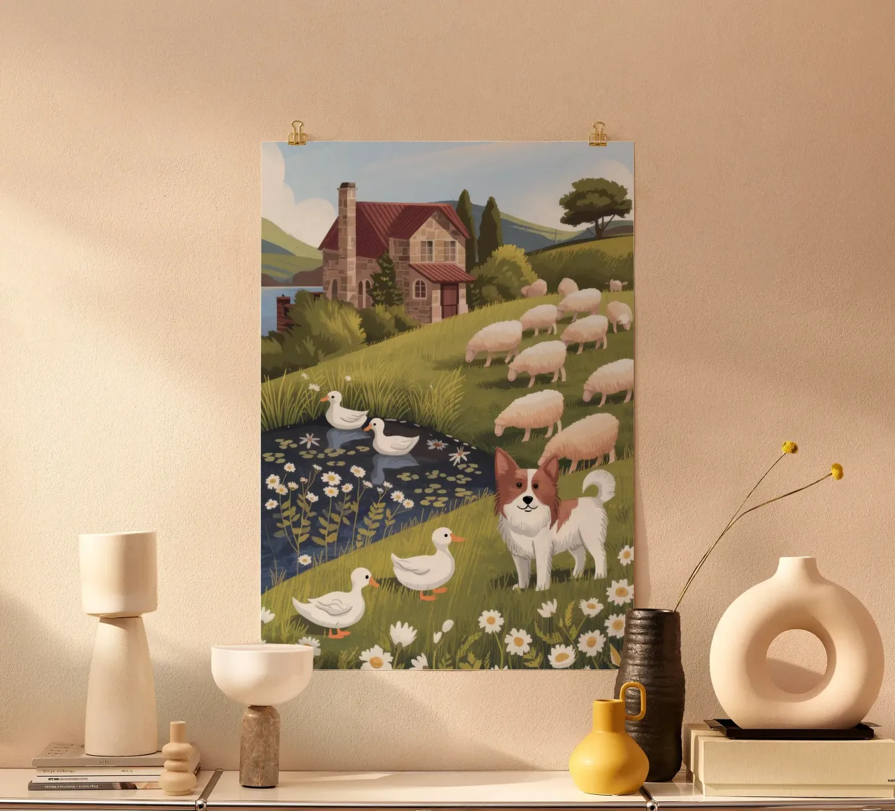 Beatitudine pastorale poster da Timeless Huse