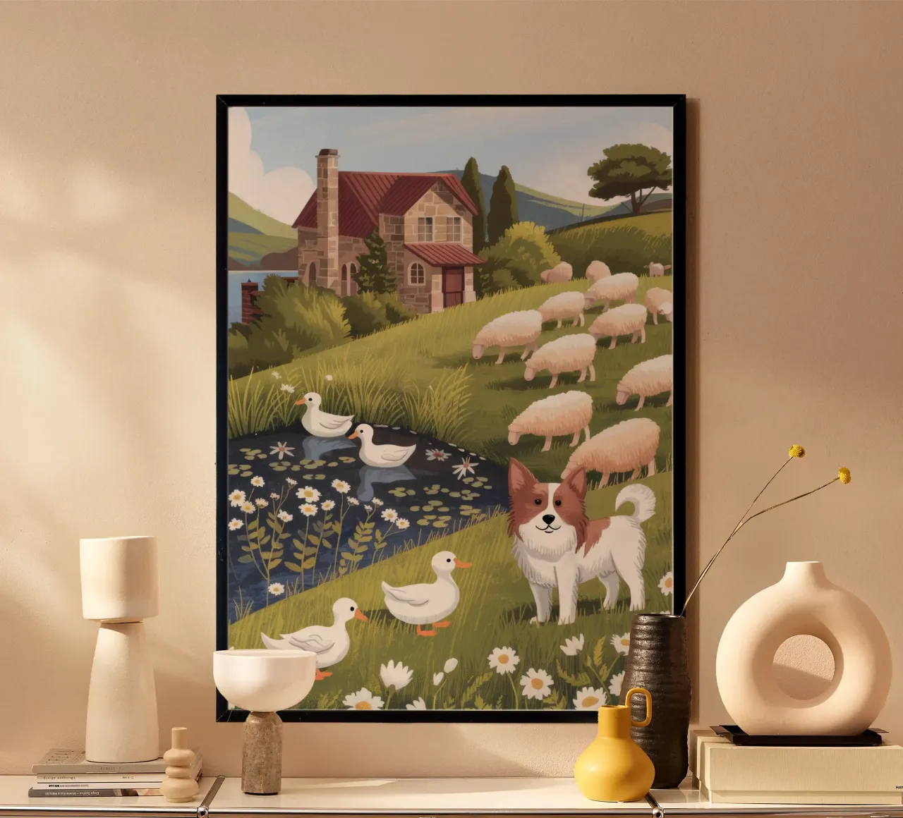 Beatitudine pastorale poster da Timeless Huse